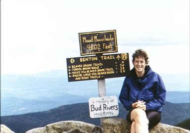 Summit of Mt. Mooselauke, the first of the New Hampshire 4,000'ers